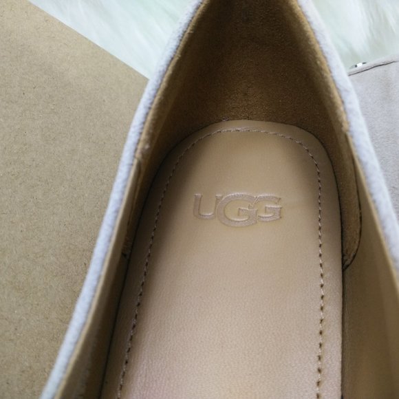 UGG Women's Tan Loafers with Buckle - Picture 8 of 10